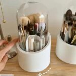 White Plastic Jewelry Stand for Necklaces Earrings Bangles - Image 7