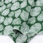 Green Lawn 2-Piece Suit with Leaf Print for Daily Wear & Independence Day - Image 2
