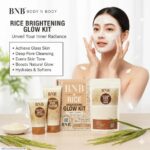 BNB Body & Body Rice Brightening Glow Kit 3-in-1 Glass Skin for All Skin Types - Image 5